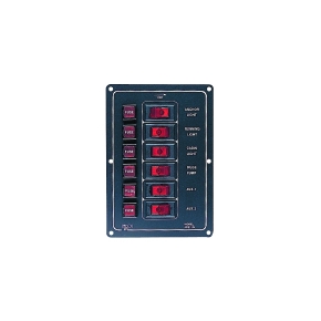 SeaDog Panneau d interrupteur vertical en aluminium