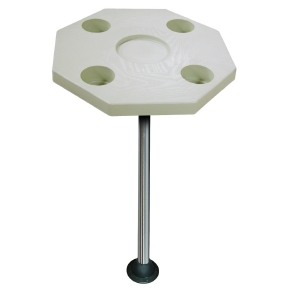 Kimpex Tables pour bateau octogonale