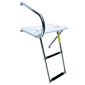 Garelick Plateforme nautique avec échelle télescopique