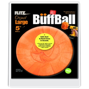 Flitz Tampon de nettoyage Buff Ball originale - grande (5 po)