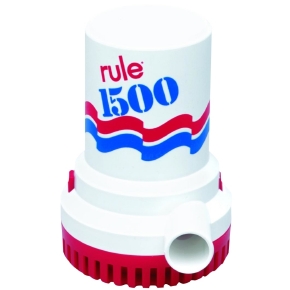 JabscoRule Pompe de 1,500 gal./hre, 12V