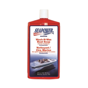 Seapower Nettoyant et cire pour bateau