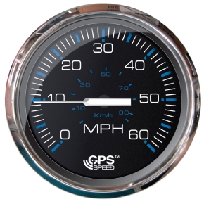 Faria Black Speedometer Chesapeake