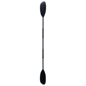 Boatersports Pagaie de kayak noire à pale ronde