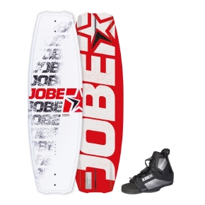 Jobe Wakeboard Série Logo rouge + Fixations