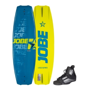 Jobe Wakeboard Série Logo bleu + Fixations