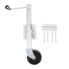 Kimpex Cric pivotant à roue simple